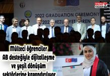 Mülteci öğrenciler AB desteğiyle dijitalleşme ve yeşil dönüşüm sektörlerine kazandırılıyor