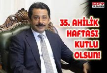 35. AHİLİK HAFTASI KUTLU OLSUN!