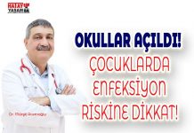 OKULLAR AÇILDI! ÇOCUKLARDA ENFEKSİYON RİSKİNE DİKKAT!