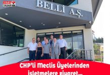 CHP’li Meclis Üyelerinden işletmelere ziyaret…