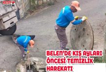 BELEN’DE KIŞ AYLARI ÖNCESİ TEMİZLİK HAREKATI