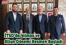 İTSO’da Yılmaz ve Altun Dönemi Resmen Başladı