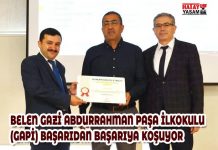 BELEN GAZİ ABDURRAHMAN PAŞA İLKOKULU (GAPİ) BAŞARIDAN BAŞARIYA KOŞUYOR