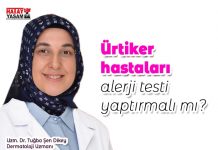 Ürtiker hastaları alerji testi yaptırmalı mı?