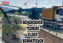 BÜYÜKŞEHİR TEDBİRİ ELDEN BIRAKMIYOR