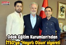 Odak Eğitim Kurumları’ndan İTSO’ya “Hayırlı Olsun’ ziyareti