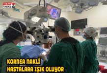 KORNEA NAKLİ HASTALARA IŞIK OLUYOR