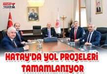 HATAY’DA YOL PROJELERİ TAMAMLANIYOR