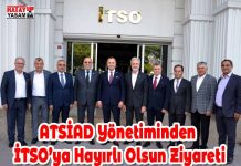 ATSİAD Yönetiminden İTSO’ya Hayırlı Olsun Ziyareti