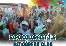 EXPO COLORFEST İLE RENGÂRENK OLDU
