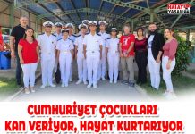 CUMHURİYET ÇOCUKLARI KAN VERİYOR, HAYAT KURTARIYOR