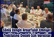 Gönlü Zengin Arsuz’lular Emniyet Teşkilatına Destek İçin Yarıştılar