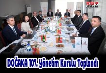 DOĞAKA 107. Yönetim Kurulu Toplandı