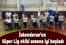 İskenderun’un Süper Lig ekibi sezona iyi başladı