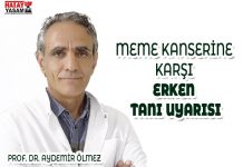 MEME KANSERİNE KARŞI ERKEN TANI UYARISI