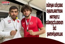 DÜNYA GÖÇEBE OYUNLARI’NDA HATAY’LI GÜREŞÇİLERDEN İKİ ŞAMPİYONLUK
