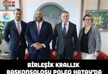 BİRLEŞİK KRALLIK BAŞKONSOLOSU POLEO HATAY’DA