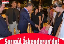 Sarıgül İskenderun’da!
