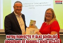 HATAY NORVEÇ’TE 17 ÜLKE ŞEHİRLERİ ARASINDAN EN BAŞARILI ŞEHİR SEÇİLDİ