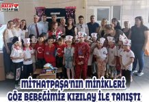 MİTHATPAŞA’NIN MİNİKLERİ GÖZ BEBEĞİMİZ KIZILAY İLE TANIŞTI