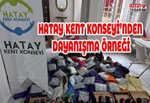 HATAY KENT KONSEYİ’NDEN DAYANIŞMA ÖRNEĞİ