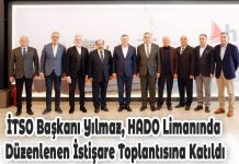 İTSO Başkanı Yılmaz, HADO Limanında Düzenlenen İstişare Toplantısına Katıldı