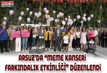 ARSUZ’DA “MEME KANSERi FARKINDALIK ETKİNLİĞİ” DÜZENLENDi