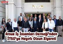 Arsuz İş İnsanları Derneği’nden İTSO’ya Hayırlı Olsun Ziyareti