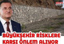 BÜYÜKŞEHİR RİSKLERE KARŞI ÖNLEM ALIYOR
