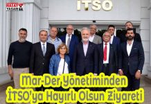 Mar-Der Yönetiminden İTSO’ya Hayırlı Olsun Ziyareti