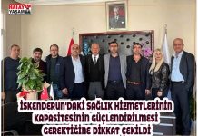 İSKENDERUN’DAKİ SAĞLIK HİZMETLERİNİN KAPASİTESİNİN GÜÇLENDİRİLMESİ GEREKTİĞİNE DİKKAT ÇEKİLDİ