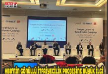 HBB’NİN GÖNÜLLÜ İTFAİYECİLİK PROJESİNE BÜYÜK İLGİ