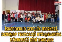 İSKENDERUN GENÇLİK MERKEZİ, DENEYAP TEKNOLOJİ ATÖLYELERİNE GÖZBEBEĞİ GİBİ BAKIYOR