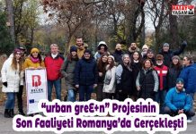 “urban greE+n” Projesinin Son Faaliyeti Romanya’da Gerçekleşti