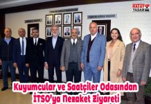 Kuyumcular ve Saatçiler Odasından İTSO’ya Nezaket Ziyareti