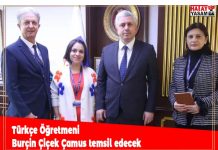 Türkçe Öğretmeni Burçin Çiçek Çamus temsil edecek