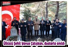 Ülkücü Şehit Yavuz Çalışkan, dualarla anıldı