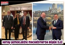 HATAY YEMEKLERİNE MACARİSTAN’DA BÜYÜK İLGİ