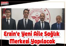 Erzin’e Yeni Aile Sağlık Merkezi Yapılacak