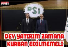 DEV YATIRIM ZAMANA KURBAN EDİLMEMELİ