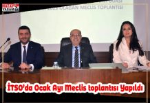 İTSO’da Ocak Ayı Meclis toplantısı Yapıldı