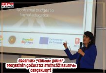 ERASMUS+ “EDUcate YOUth” PROJESİNİN ÇOĞALTICI ETKİNLİĞİ BELEN’de GERÇEKLEŞTİ