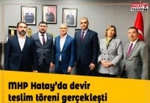 MHP Hatay’da devir teslim töreni gerçekleşti