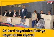 AK Parti Heyetinden MHP’ye Hayırlı Olsun Ziyareti
