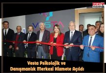 Vesta Psikolojik ve Danışmanlık Merkezi Hizmete Açıldı