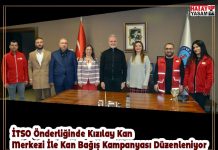 İTSO Önderliğinde Kızılay Kan Merkezi İle Kan Bağış Kampanyası Düzenleniyor