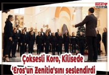Çoksesli Koro, Kilisede ‘Eros’un Zenitia’sını seslendirdi