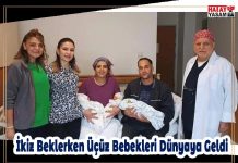 İkiz Beklerken Üçüz Bebekleri Dünyaya Geldi