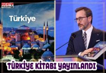 TÜRKİYE KİTABI YAYINLANDI
