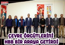 ÇEVRE ÖRGÜTLERİNİ HBB BİR ARAYA GETİRDİ